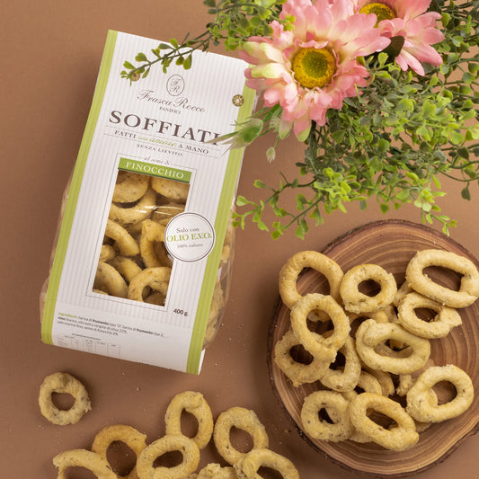 Soffiati con Vino Bianco e Semi di Finocchio