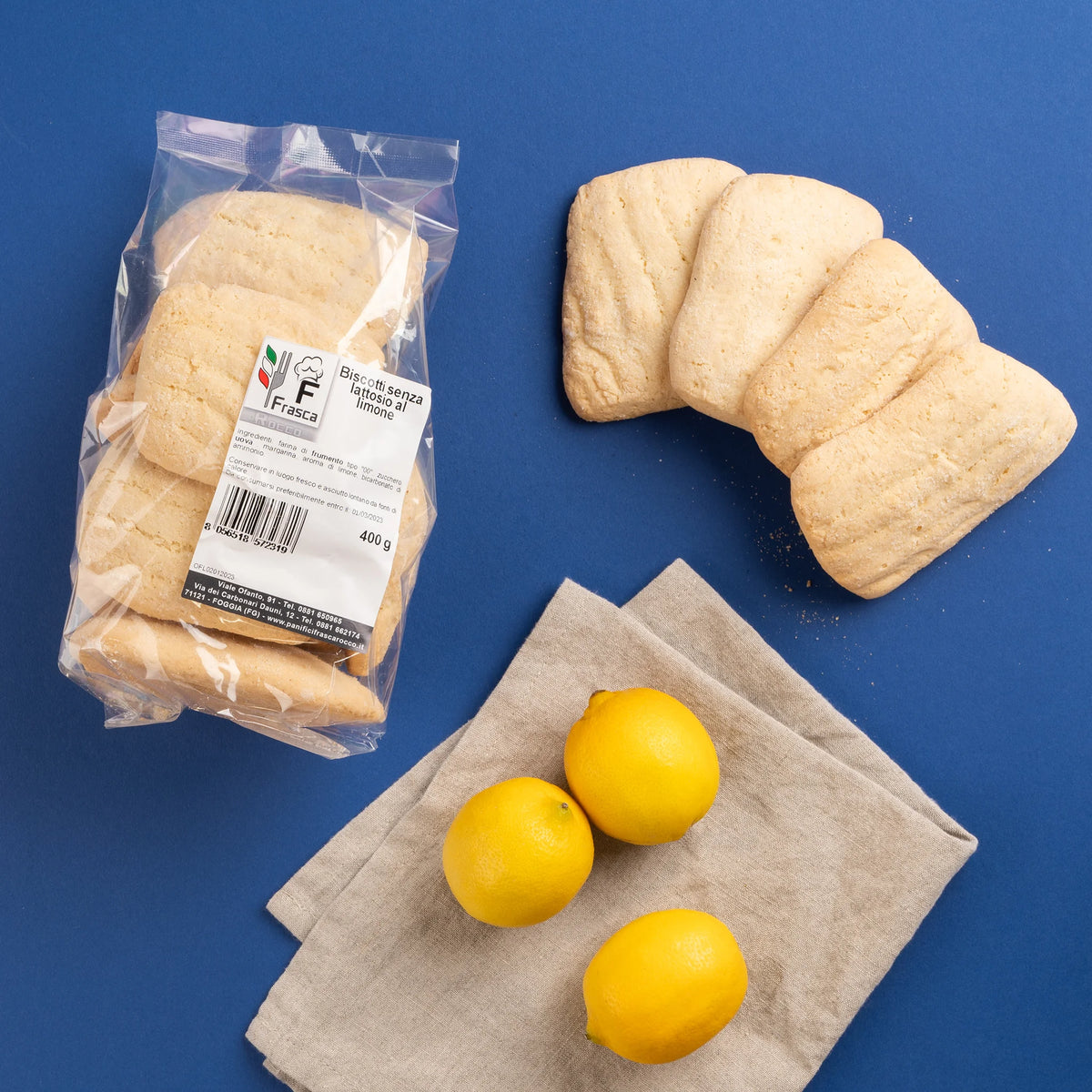 Biscotti (senza lattosio) al Limone