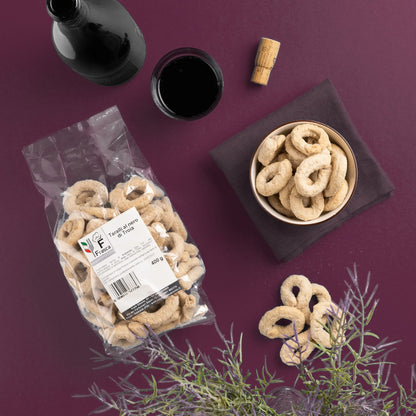 Taralli al Nero di Troia